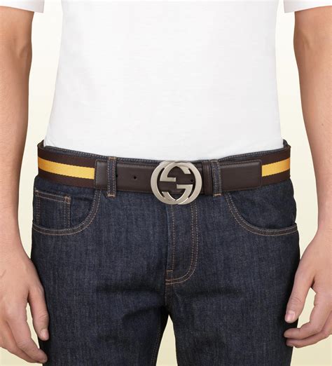 all gucci beltes men style|men wearing Gucci belt.